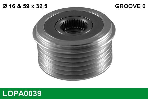 Laisvos eigos sankaba, kint. sr. generatorius LUCAS LOPA0039