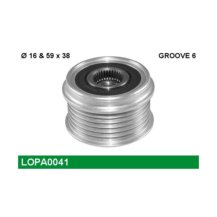 Laisvos eigos sankaba, kint. sr. generatorius LUCAS LOPA0041