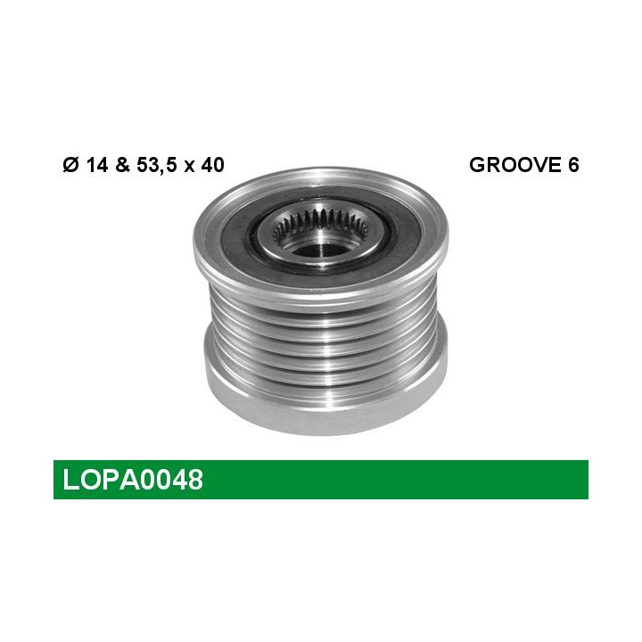 Laisvos eigos sankaba, kint. sr. generatorius LUCAS LOPA0048