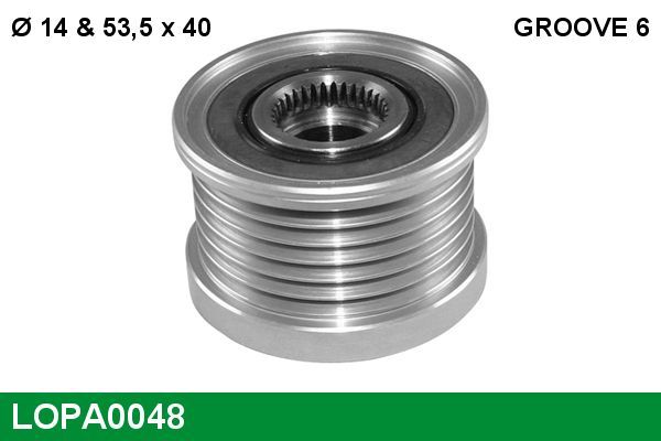 Laisvos eigos sankaba, kint. sr. generatorius LUCAS LOPA0048