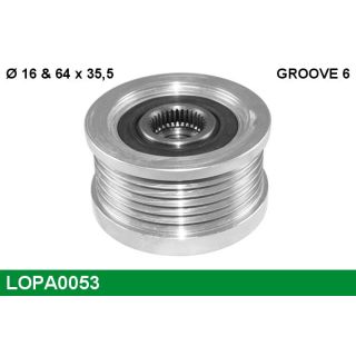 Laisvos eigos sankaba, kint. sr. generatorius LUCAS LOPA0053