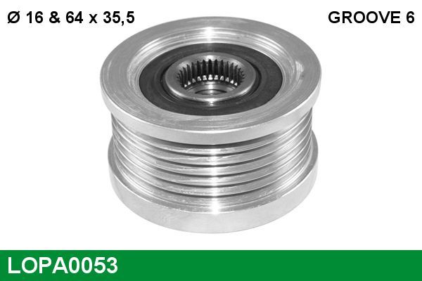 Laisvos eigos sankaba, kint. sr. generatorius LUCAS LOPA0053