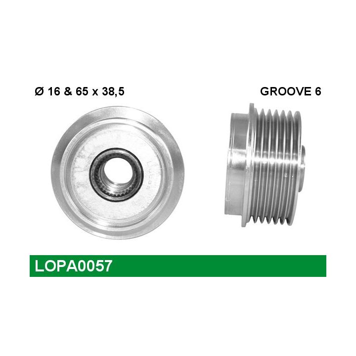 Laisvos eigos sankaba, kint. sr. generatorius LUCAS LOPA0057