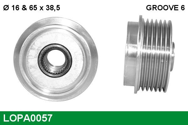 Laisvos eigos sankaba, kint. sr. generatorius LUCAS LOPA0057