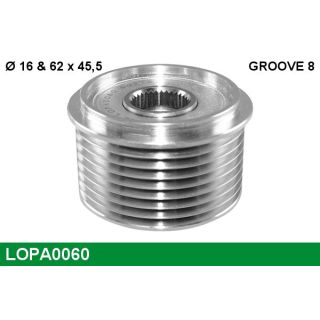 Laisvos eigos sankaba, kint. sr. generatorius LUCAS LOPA0060