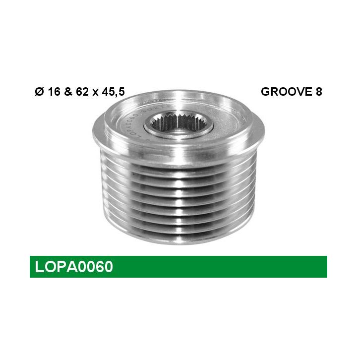 Laisvos eigos sankaba, kint. sr. generatorius LUCAS LOPA0060