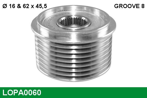 Laisvos eigos sankaba, kint. sr. generatorius LUCAS LOPA0060