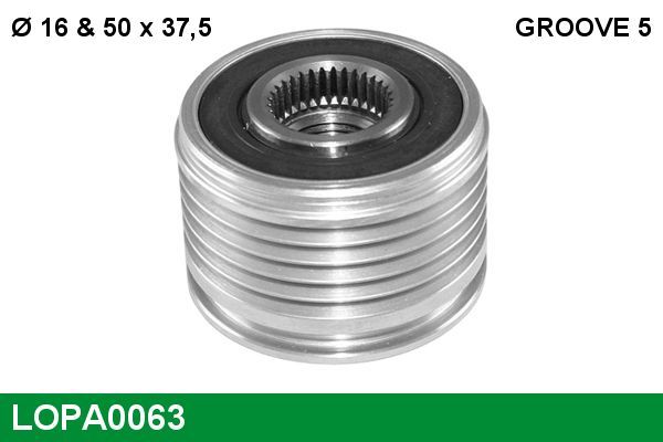 Laisvos eigos sankaba, kint. sr. generatorius LUCAS LOPA0063