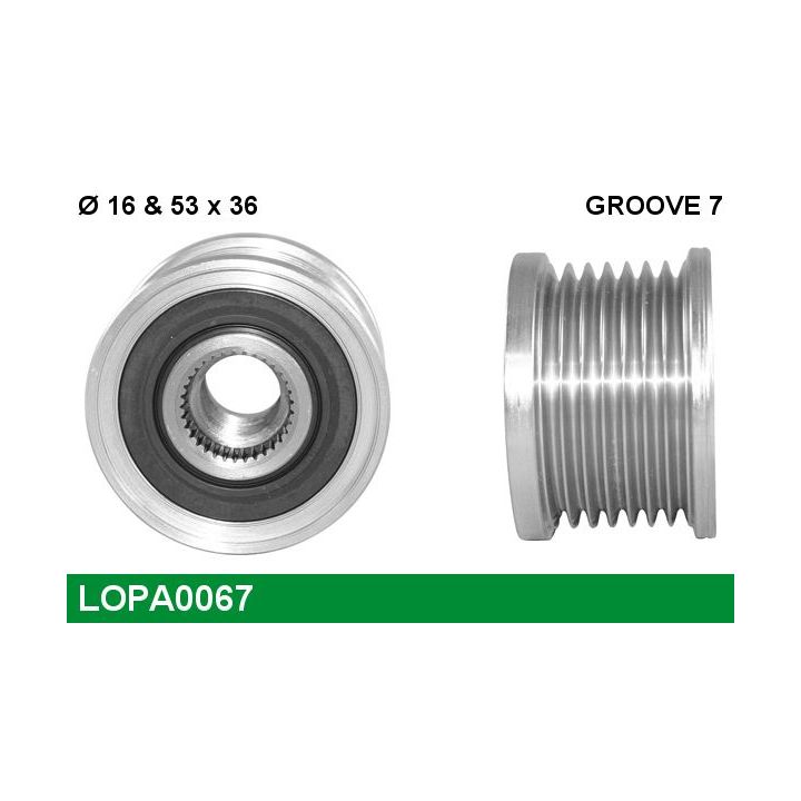 Laisvos eigos sankaba, kint. sr. generatorius LUCAS LOPA0067