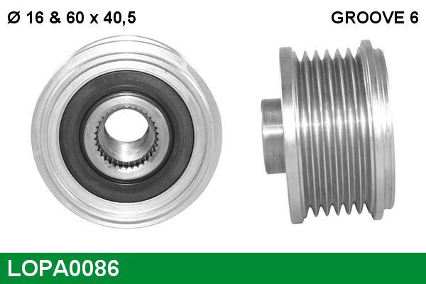 Laisvos eigos sankaba, kint. sr. generatorius LUCAS LOPA0086