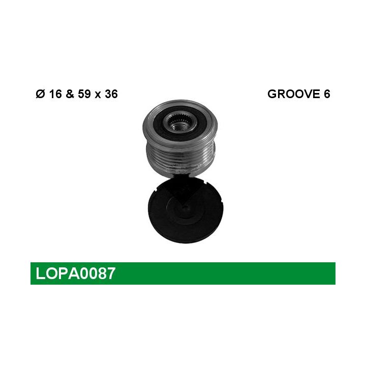 Laisvos eigos sankaba, kint. sr. generatorius LUCAS LOPA0087