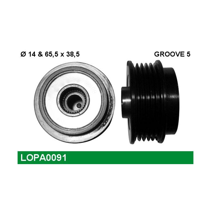 Laisvos eigos sankaba, kint. sr. generatorius LUCAS LOPA0091
