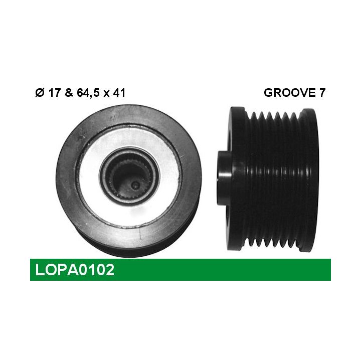 Laisvos eigos sankaba, kint. sr. generatorius LUCAS LOPA0102