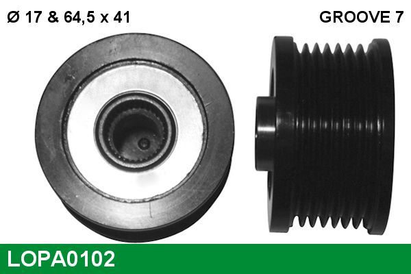 Laisvos eigos sankaba, kint. sr. generatorius LUCAS LOPA0102