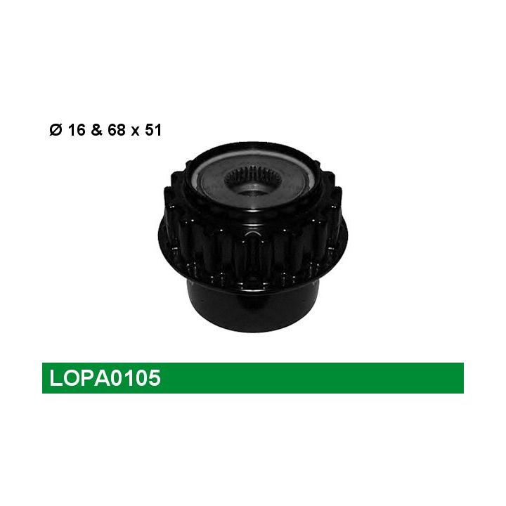 Laisvos eigos sankaba, kint. sr. generatorius LUCAS LOPA0105