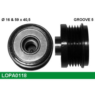 Laisvos eigos sankaba, kint. sr. generatorius LUCAS LOPA0118