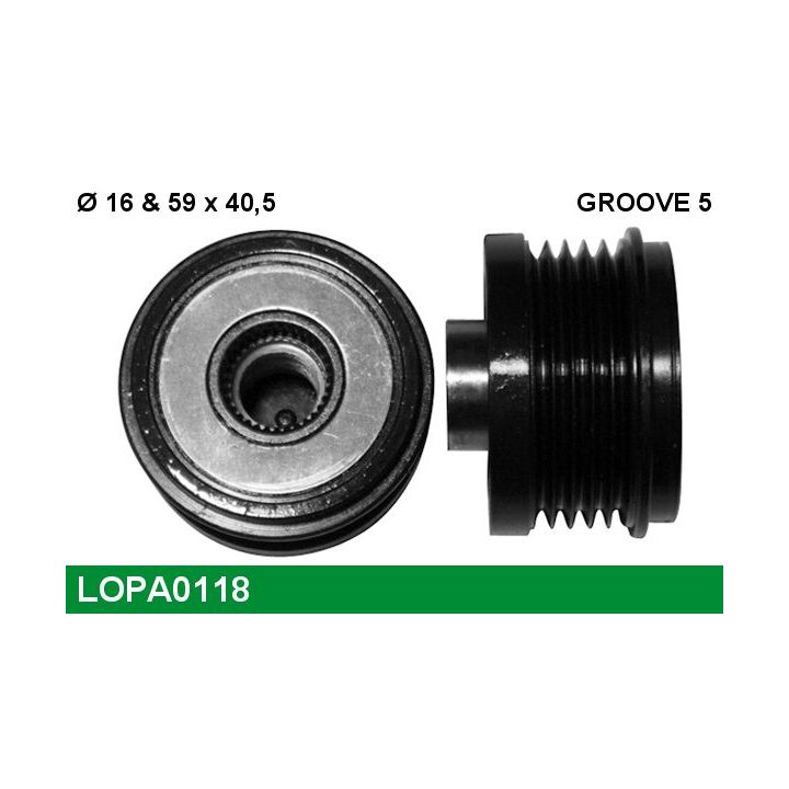 Laisvos eigos sankaba, kint. sr. generatorius LUCAS LOPA0118