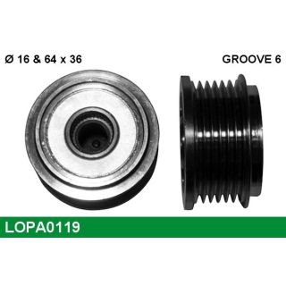 Laisvos eigos sankaba, kint. sr. generatorius LUCAS LOPA0119