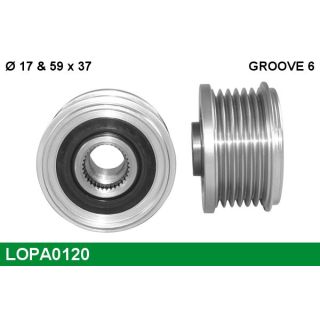 Laisvos eigos sankaba, kint. sr. generatorius LUCAS LOPA0120