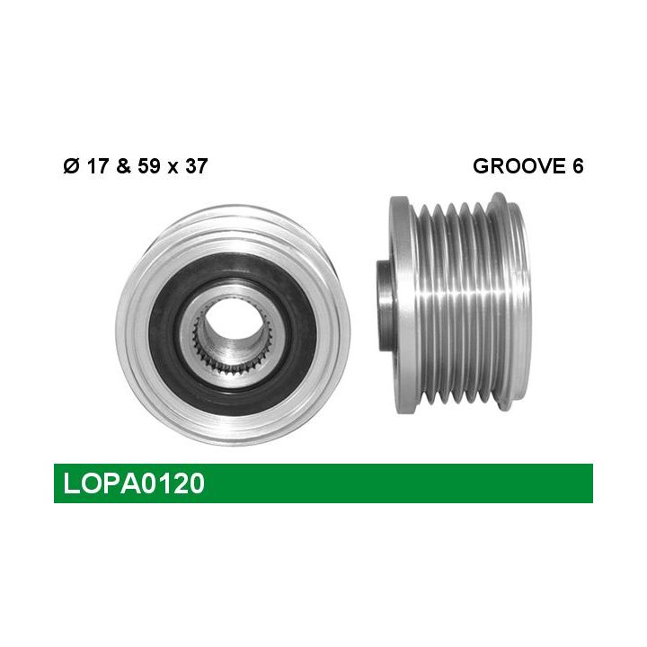 Laisvos eigos sankaba, kint. sr. generatorius LUCAS LOPA0120