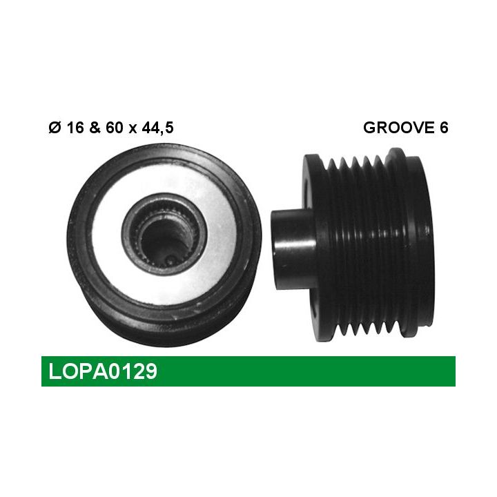 Laisvos eigos sankaba, kint. sr. generatorius LUCAS LOPA0129