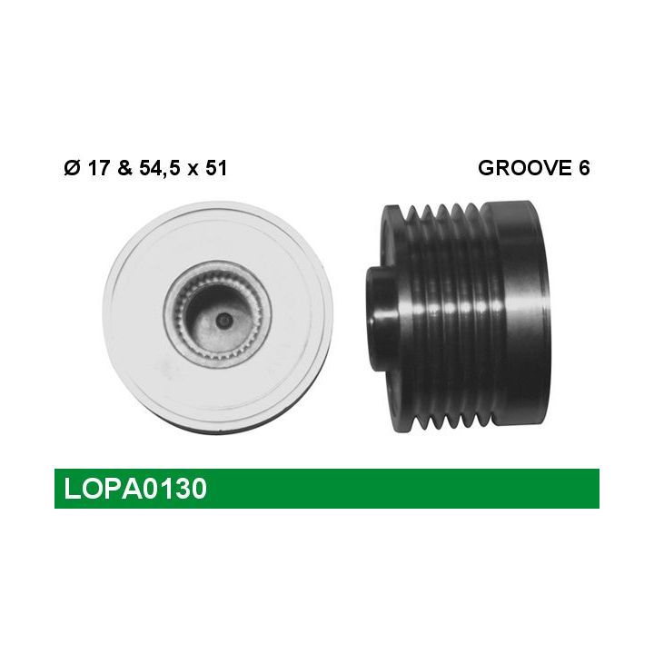 Laisvos eigos sankaba, kint. sr. generatorius LUCAS LOPA0130
