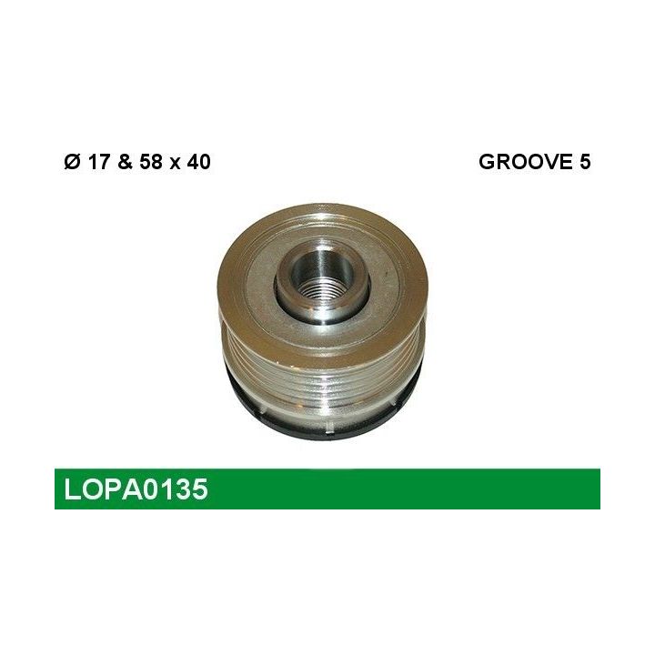 Laisvos eigos sankaba, kint. sr. generatorius LUCAS LOPA0135