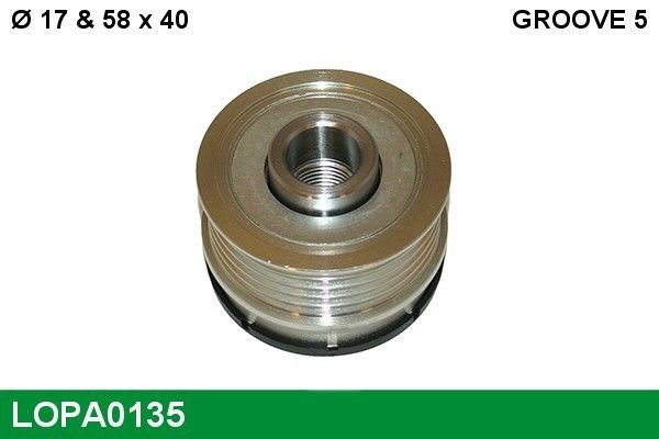 Laisvos eigos sankaba, kint. sr. generatorius LUCAS LOPA0135