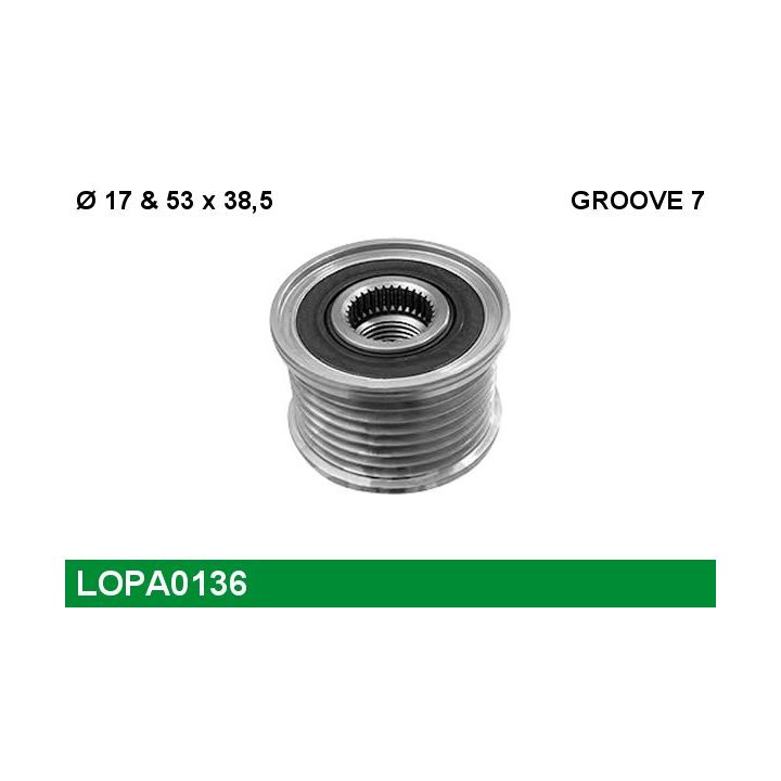 Laisvos eigos sankaba, kint. sr. generatorius LUCAS LOPA0136