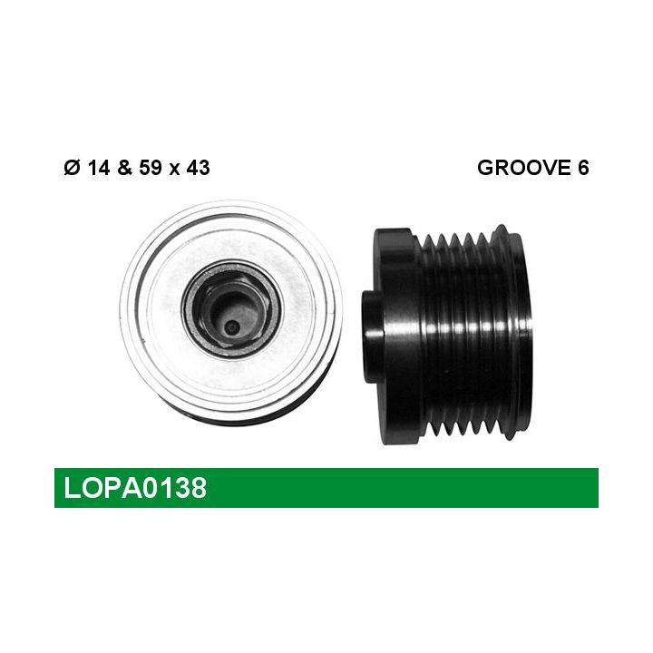 Laisvos eigos sankaba, kint. sr. generatorius LUCAS LOPA0138