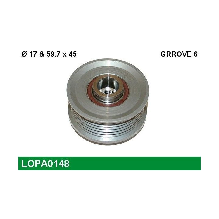 Laisvos eigos sankaba, kint. sr. generatorius LUCAS LOPA0148