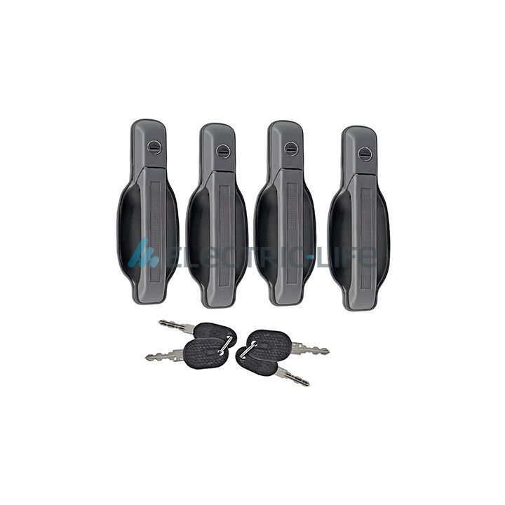 Užrakto cilindro komplektas ELECTRIC LIFE ZR85101