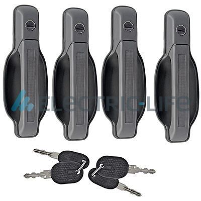 Užrakto cilindro komplektas ELECTRIC LIFE ZR85107