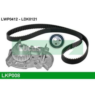 Vandens siurblio ir paskirstymo diržo komplektas LUCAS LKP008