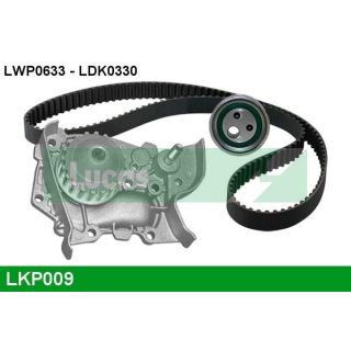 Vandens siurblio ir paskirstymo diržo komplektas LUCAS LKP009