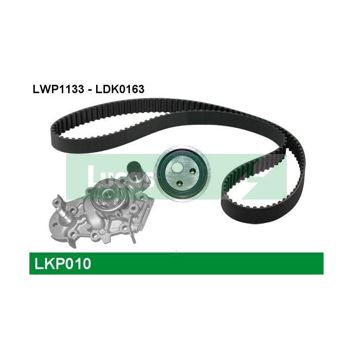 Vandens siurblio ir paskirstymo diržo komplektas LUCAS LKP010