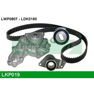 Vandens siurblio ir paskirstymo diržo komplektas LUCAS LKP019