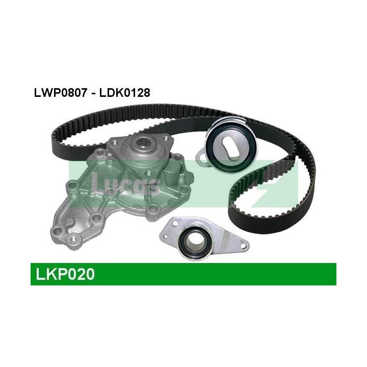 Vandens siurblio ir paskirstymo diržo komplektas LUCAS LKP020