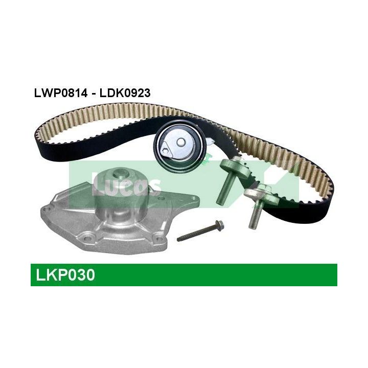 Vandens siurblio ir paskirstymo diržo komplektas LUCAS LKP030