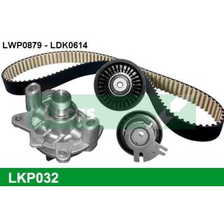 Vandens siurblio ir paskirstymo diržo komplektas LUCAS LKP032