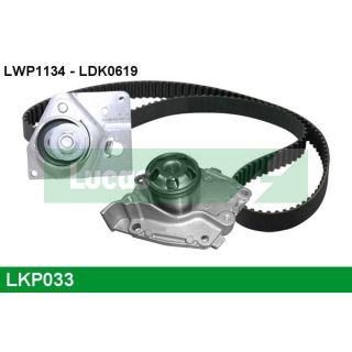Vandens siurblio ir paskirstymo diržo komplektas LUCAS LKP033