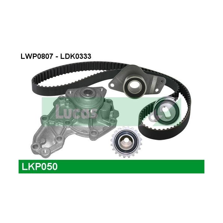 Vandens siurblio ir paskirstymo diržo komplektas LUCAS LKP050