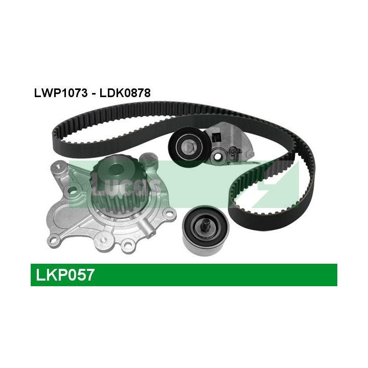 Vandens siurblio ir paskirstymo diržo komplektas LUCAS LKP057