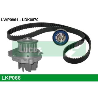 Vandens siurblio ir paskirstymo diržo komplektas LUCAS LKP066