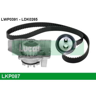 Vandens siurblio ir paskirstymo diržo komplektas LUCAS LKP087