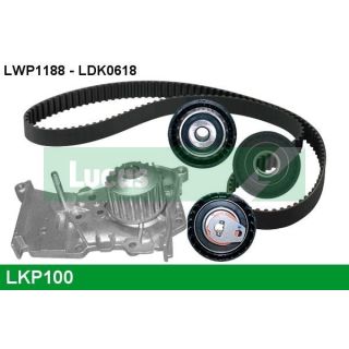 Vandens siurblio ir paskirstymo diržo komplektas LUCAS LKP100