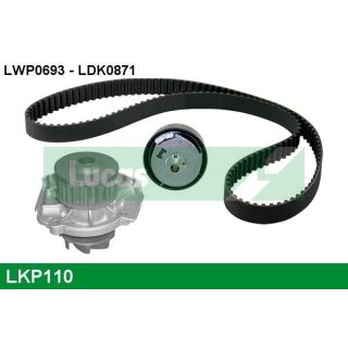 Vandens siurblio ir paskirstymo diržo komplektas LUCAS LKP110