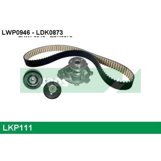 Vandens siurblio ir paskirstymo diržo komplektas LUCAS LKP111