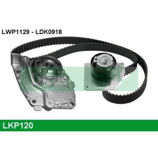 Vandens siurblio ir paskirstymo diržo komplektas LUCAS LKP120