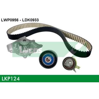 Vandens siurblio ir paskirstymo diržo komplektas LUCAS LKP124